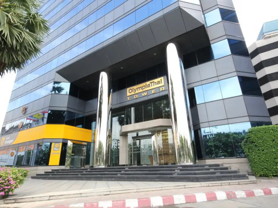 Olympia Thai Tower Entrance