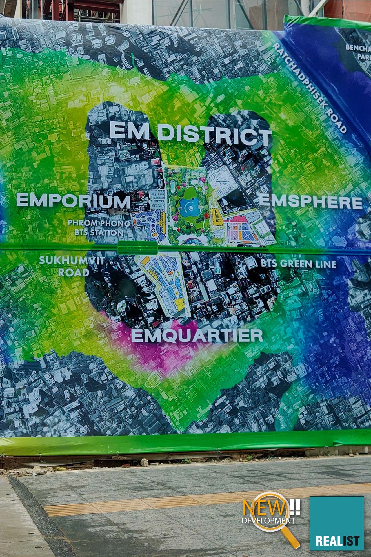 The EM District in Bangkok - The Emporium, EmQuartier and EmSphere