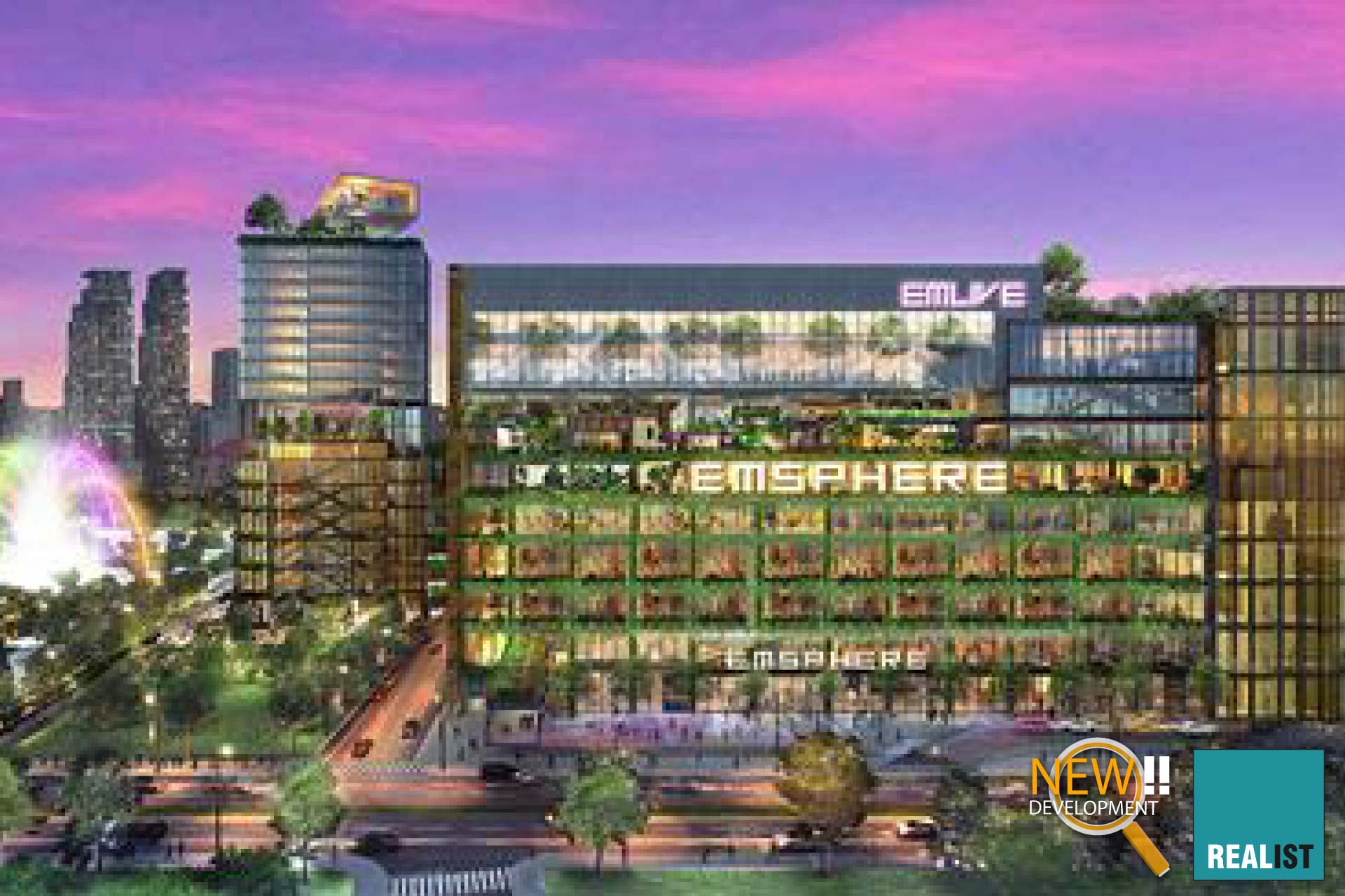 The EM District in Bangkok - The Emporium, EmQuartier and EmSphere